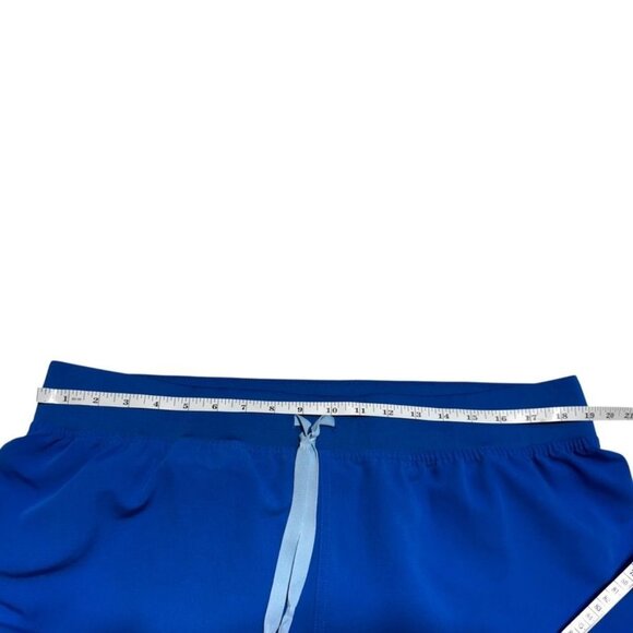 Figs Livingston High Waisted Scrub Pants Royal Blue Size 3x - Picture 4 of 8